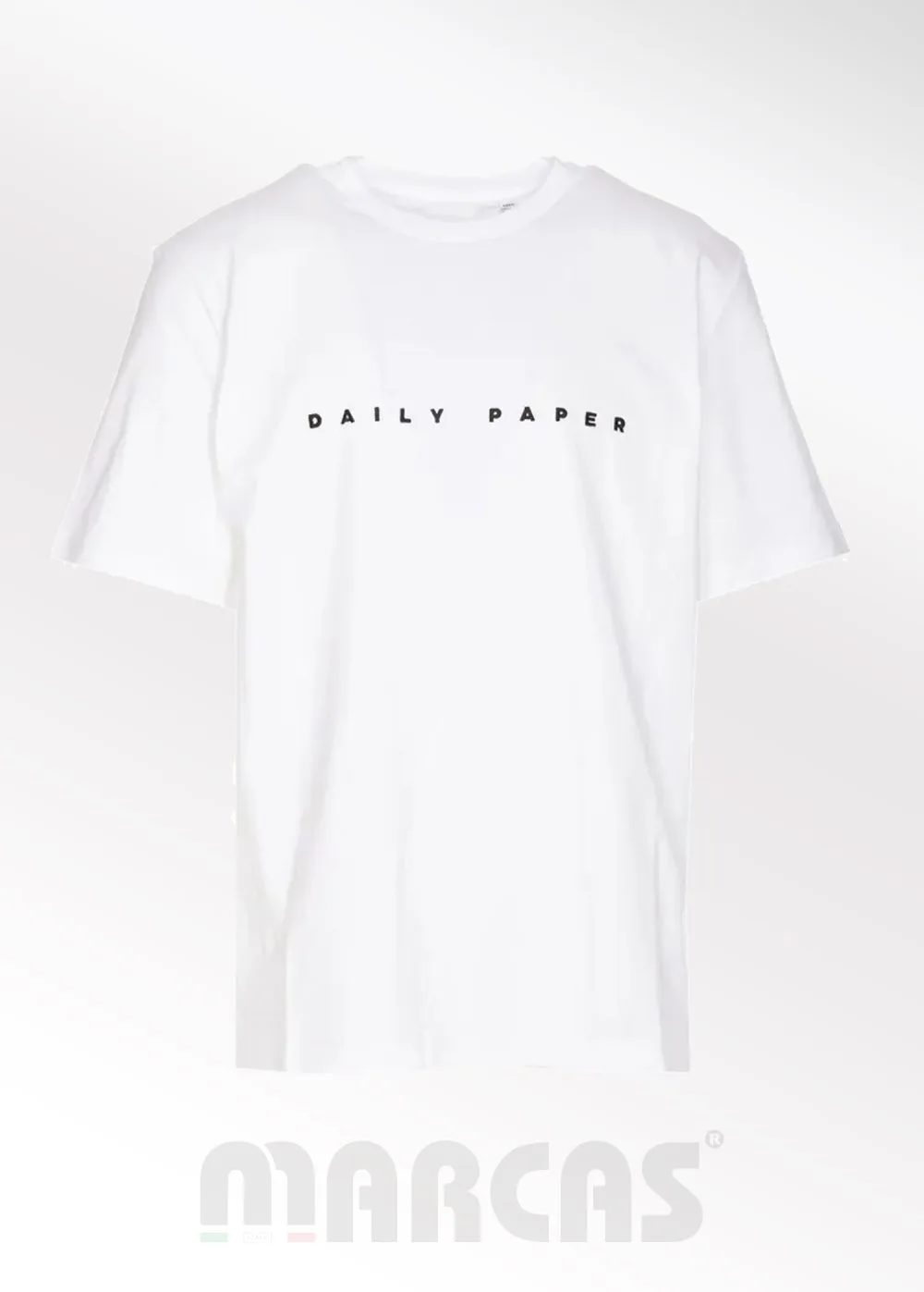 Daily Paper Beyaz Logo Detaylı Erkek T-Shirt