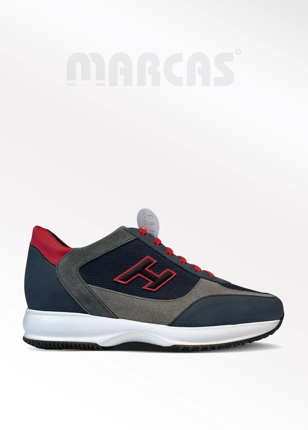 Hogan Çok Renkli Lacivert Logo Detaylı Erkek Sneaker