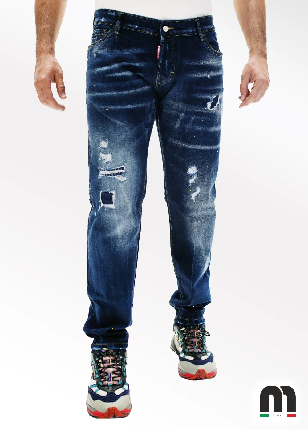 Dsquared2 Lacivert Erkek Jean Pantolon