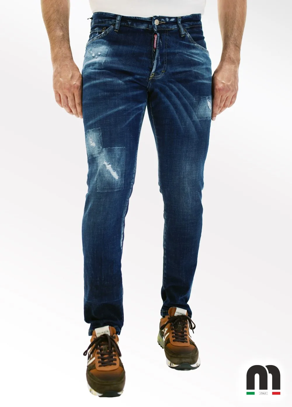 Dsquared2 Lacivert Erkek Jean Pantolon