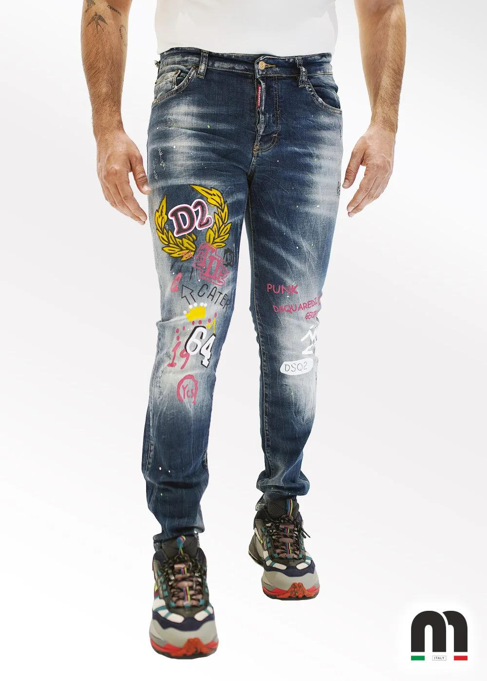 Dsquared2 Mavi Erkek Jean Pantolon