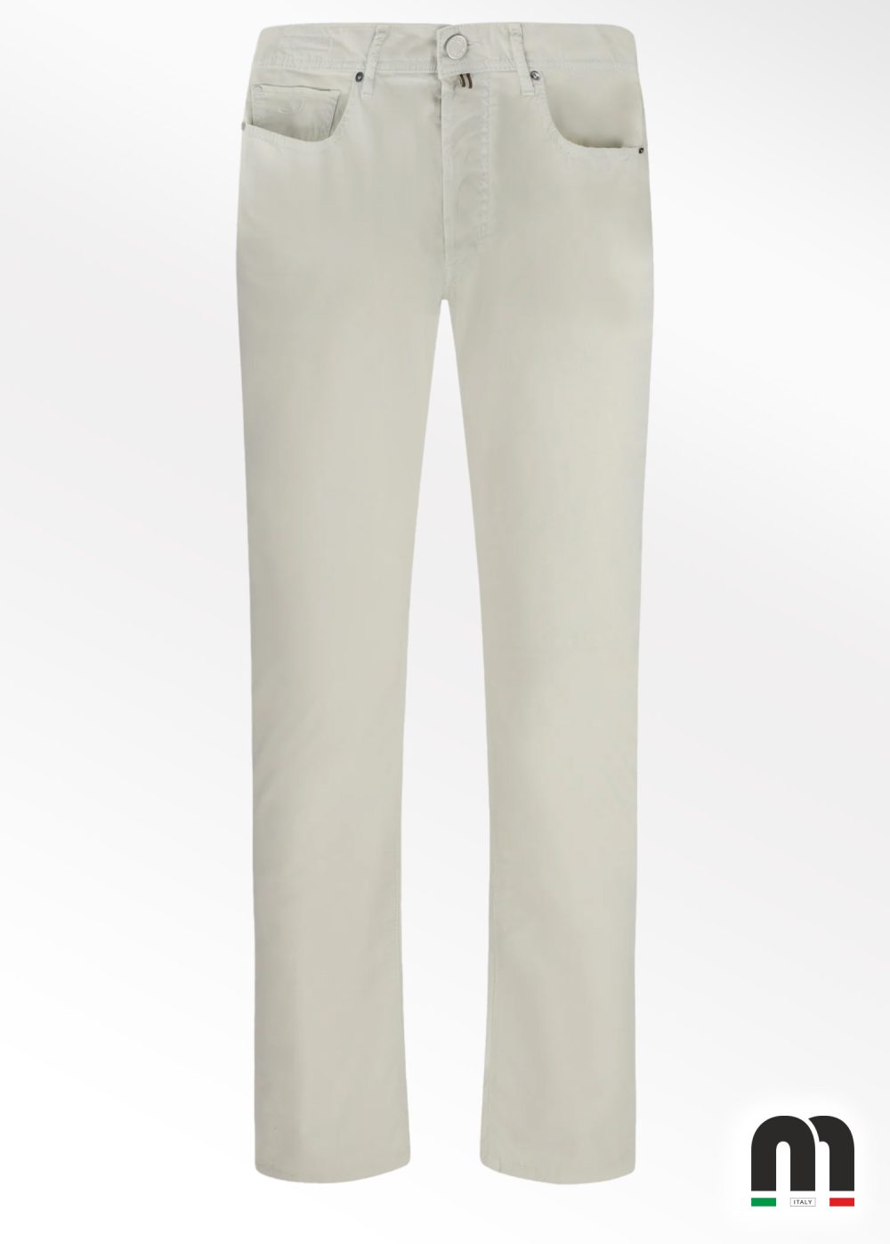 Jacob Cohen Ekru 5 Cepli Koton Erkek Pantolon