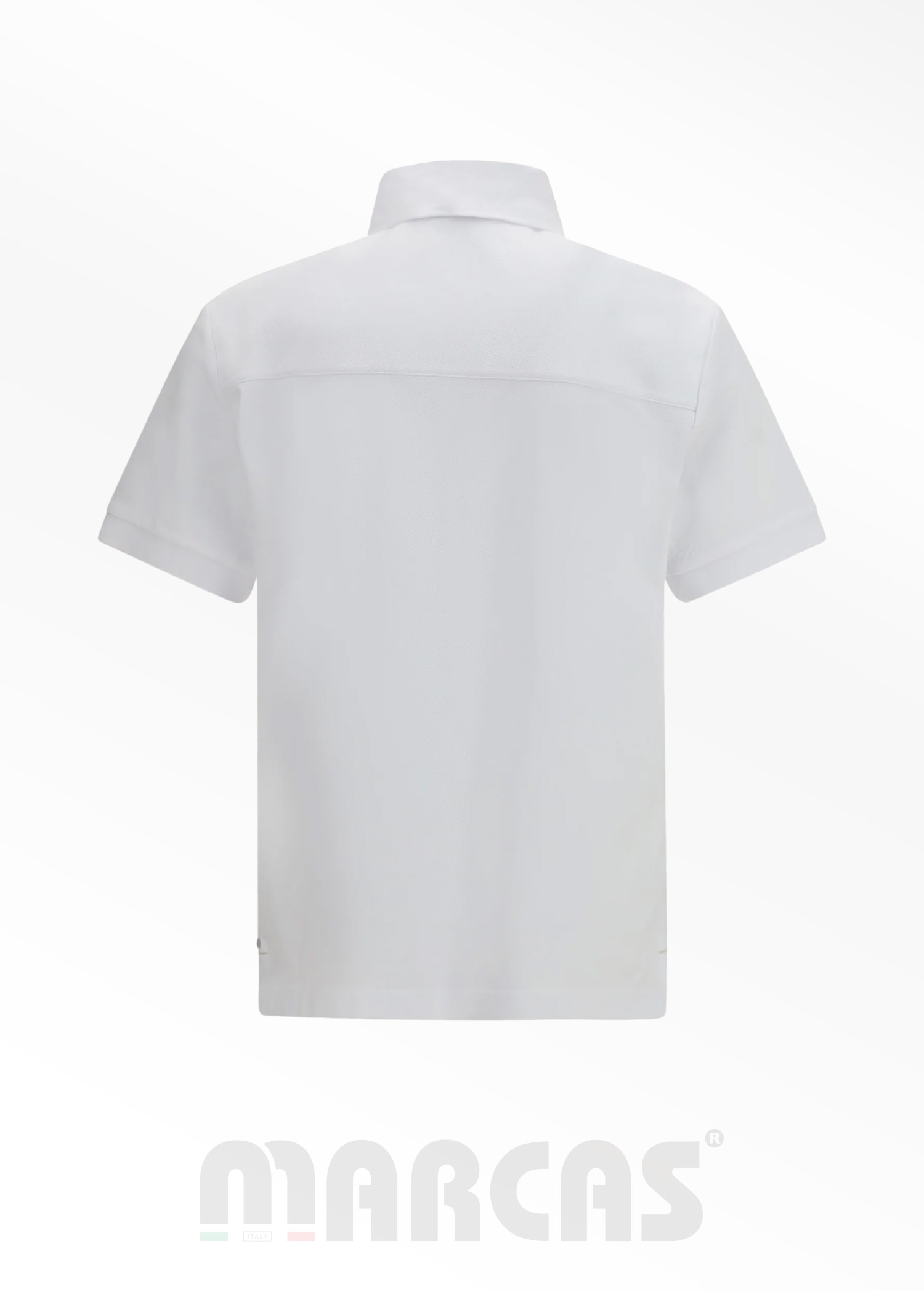 Jacob Cohen Beyaz Logo Detaylı Polo Yaka T-Shirt