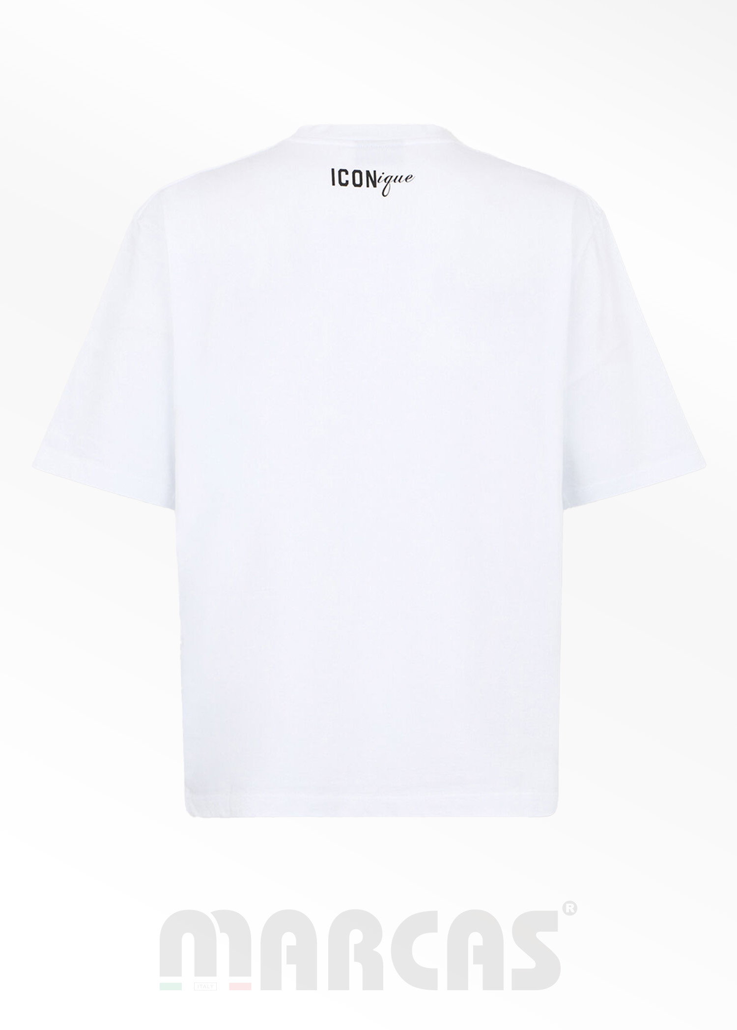 Dsquared2 Iconique Loose Fit Beyaz T-shirt