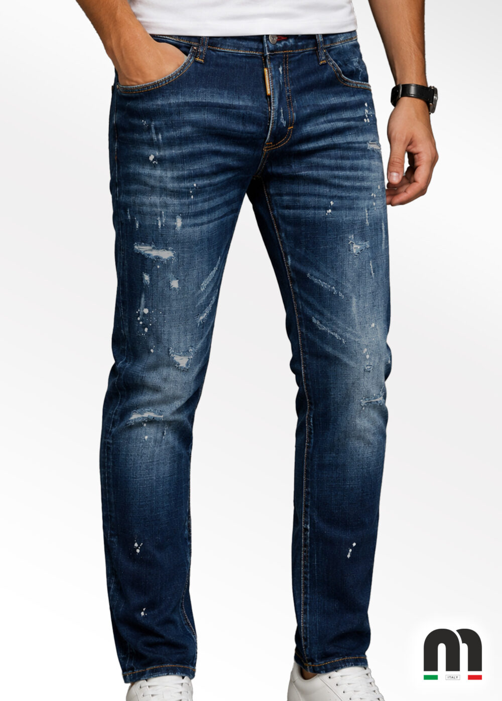 Dsquared Mavi Erkek Kot Pantolon